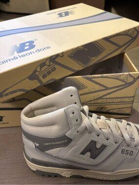 Aime Leon Dore New Balance 650 Sneakers in Grey